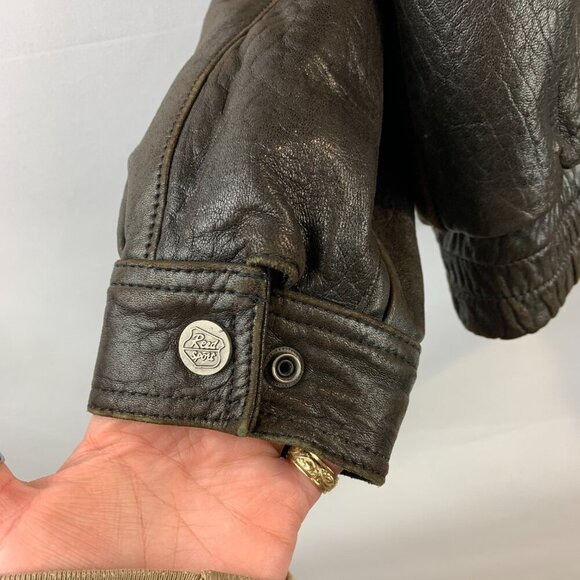 Vintage Reed Leather Corvette Jacket – Made in USA Tag - Rare Find - Picture 8 of 9